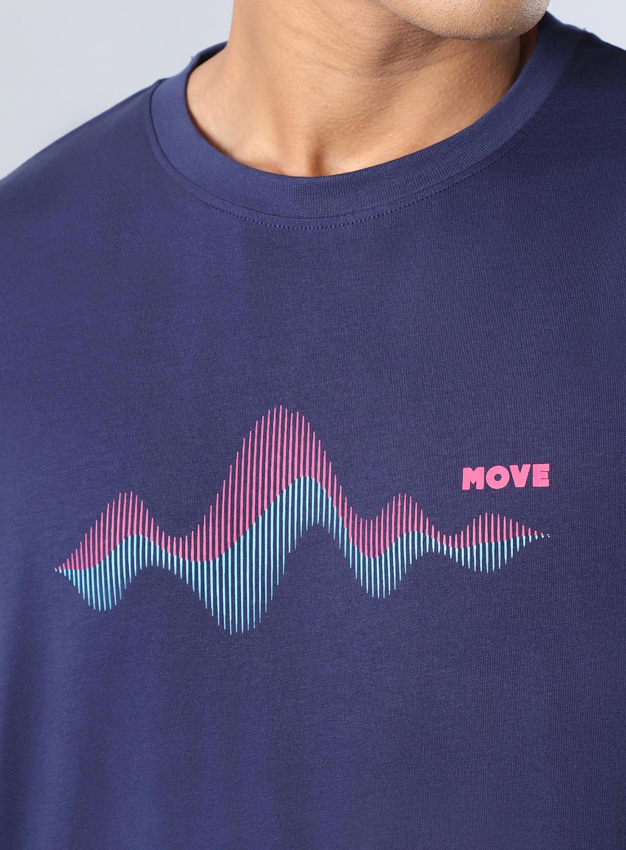 Men's Navy Move to the Beat Relaxed fit T-shirt - Image 6