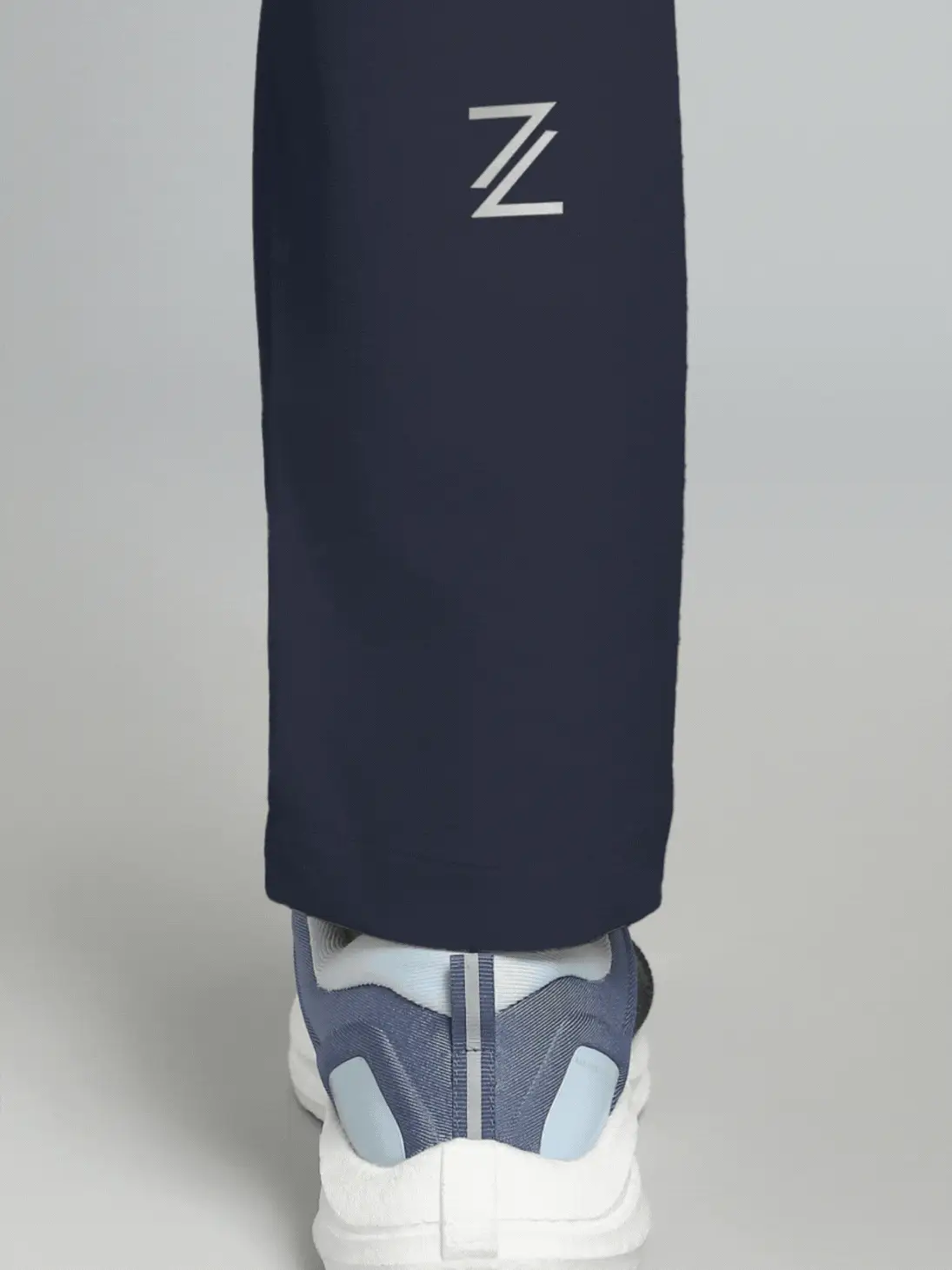 Men's Navy Pace Up Running Trackpants - Image 10
