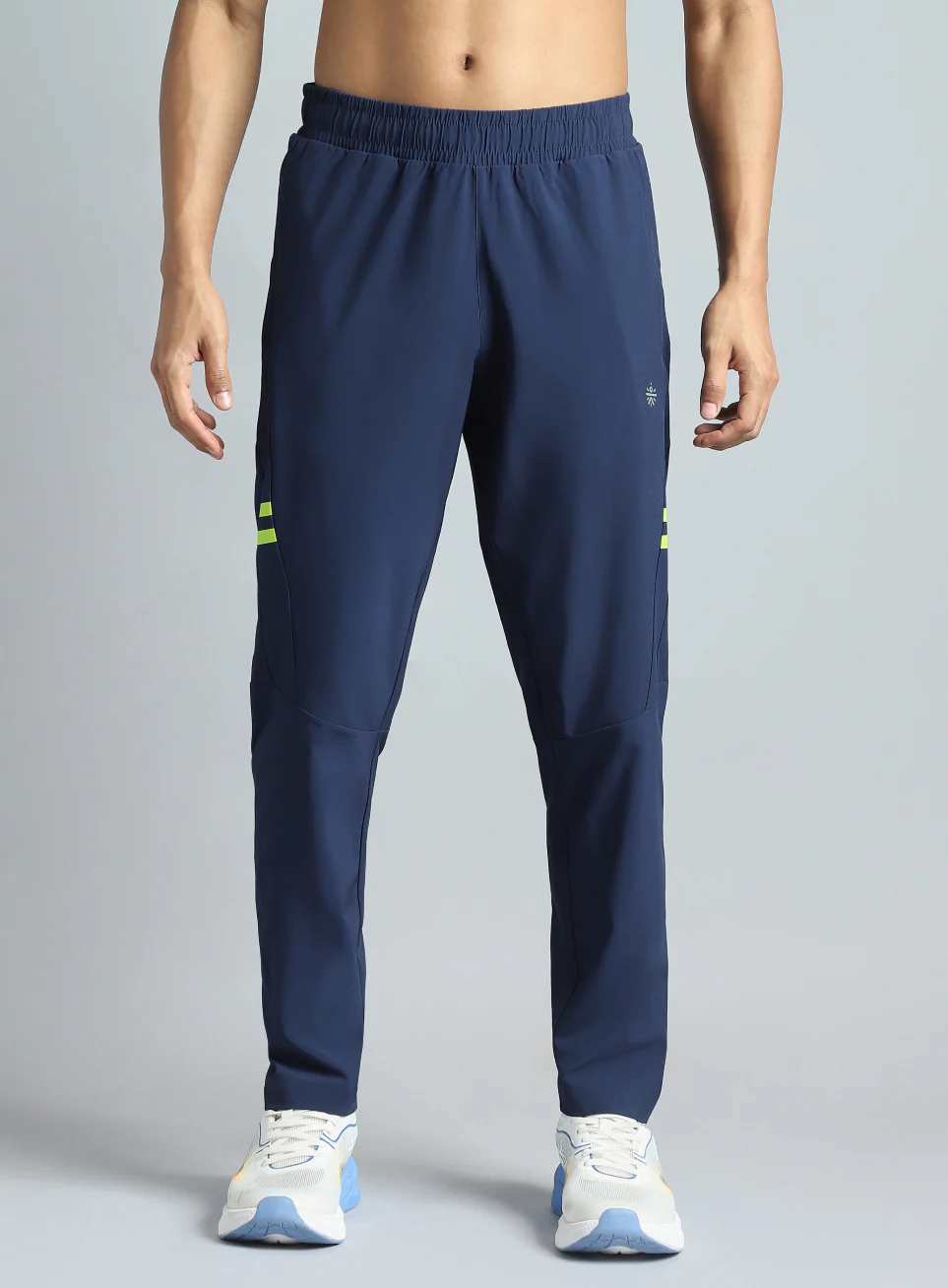 Men's Navy Pacer Running Trackpants - Image 4