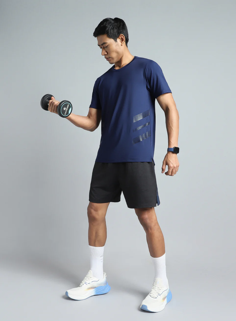Men's Navy Performance Pro Training T-shirt - Image 3