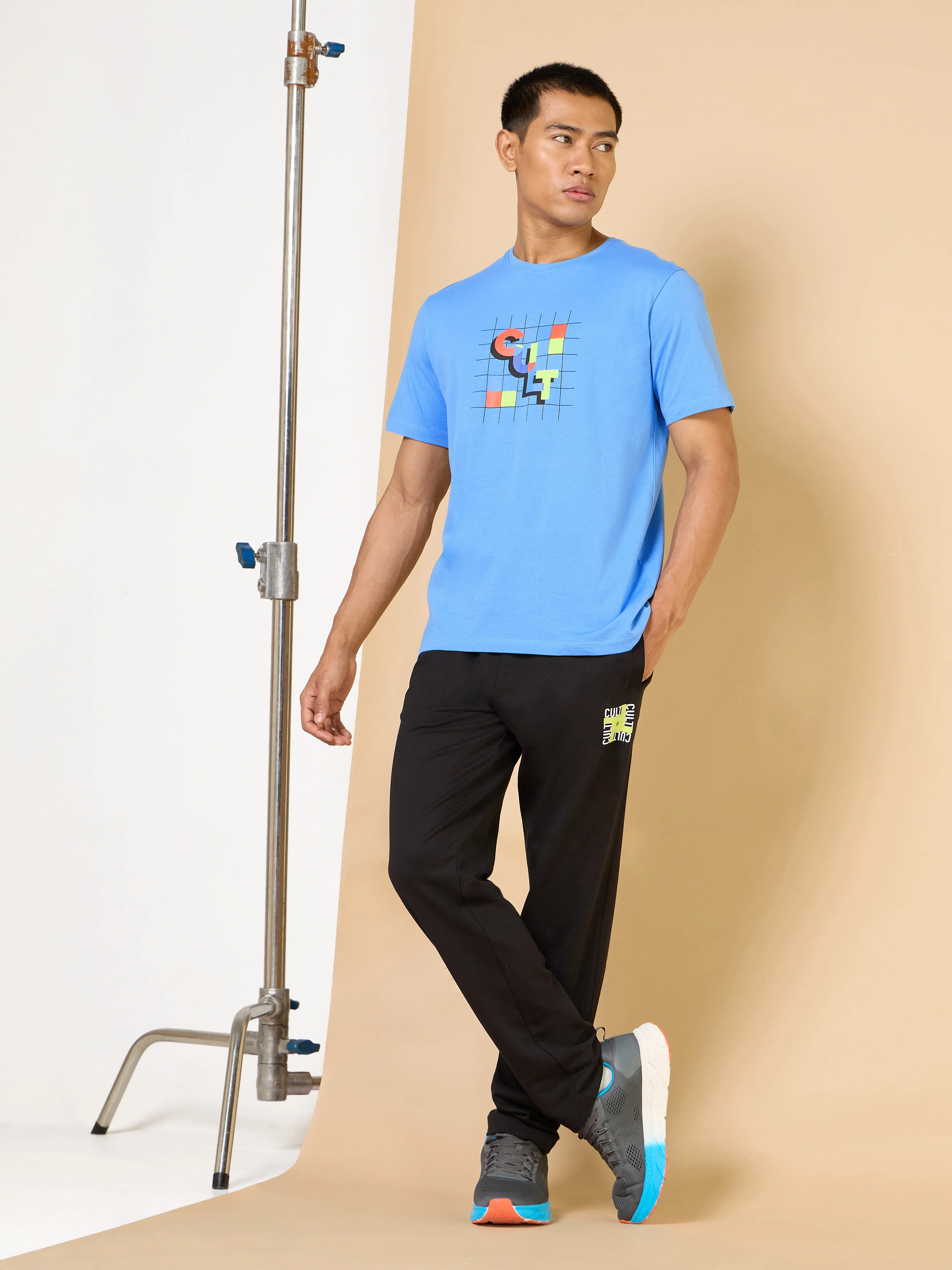 Men's Navy Plug n Play Cult T-shirt - Image 3