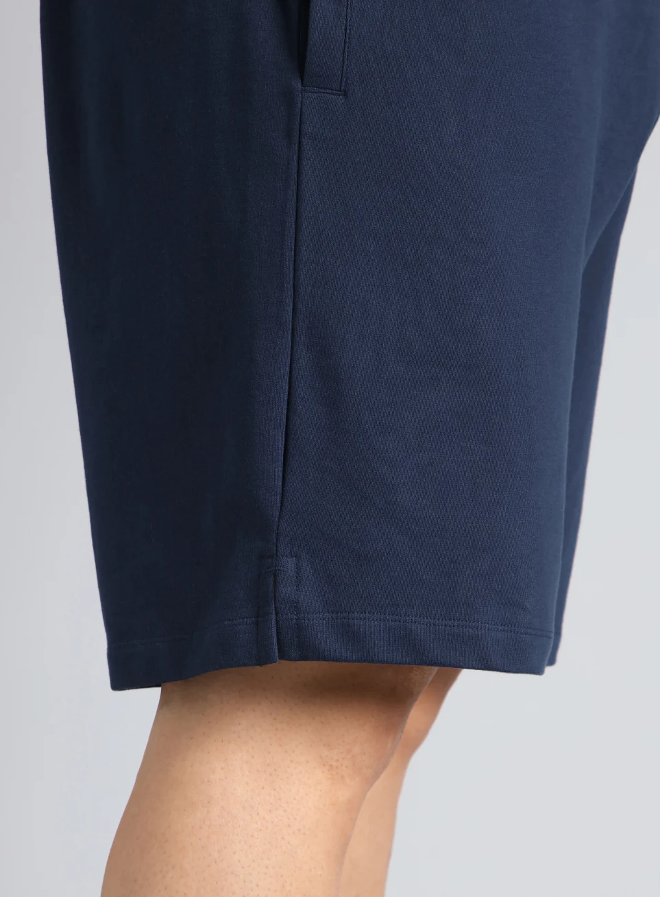 Men's Navy Plus Size Training Essential Shorts - Image 8