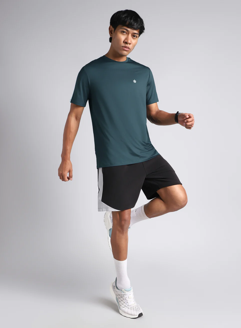 Men's Navy Pop Active T-shirt - Image 2