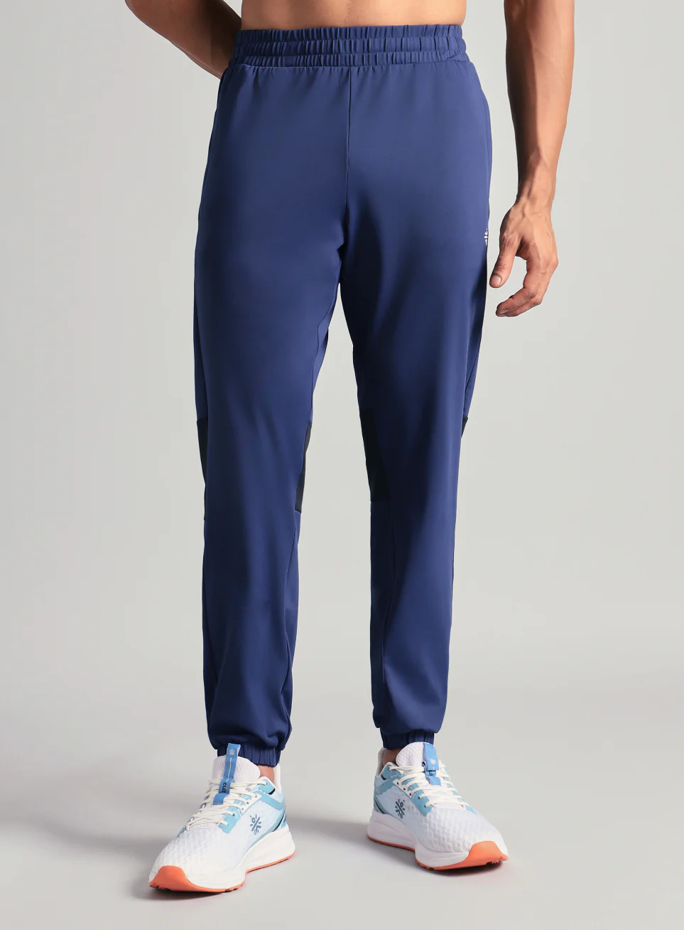 Men's Navy Power Pop Active Joggers - Image 4