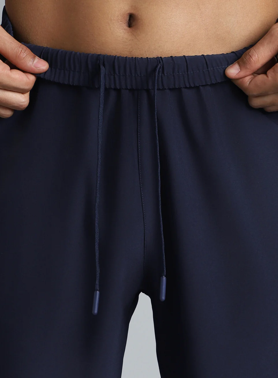 Men's Navy Rhythm Print Joggers - Image 9