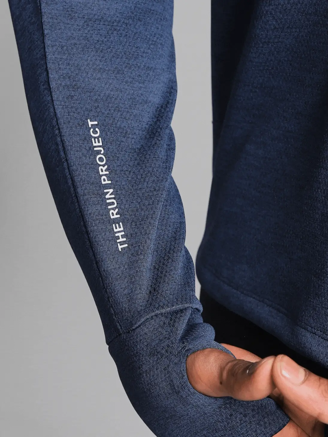 Men's Navy Run Elevate All Weather Jacket - Image 13