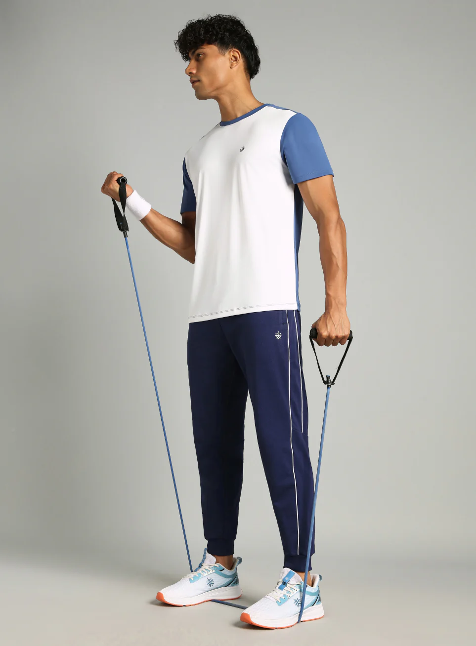 Men's Navy Sculpt Training Joggers - Image 3