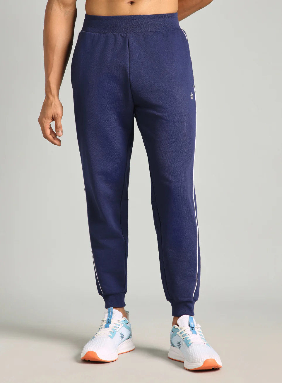 Men's Navy Sculpt Training Joggers - Image 4