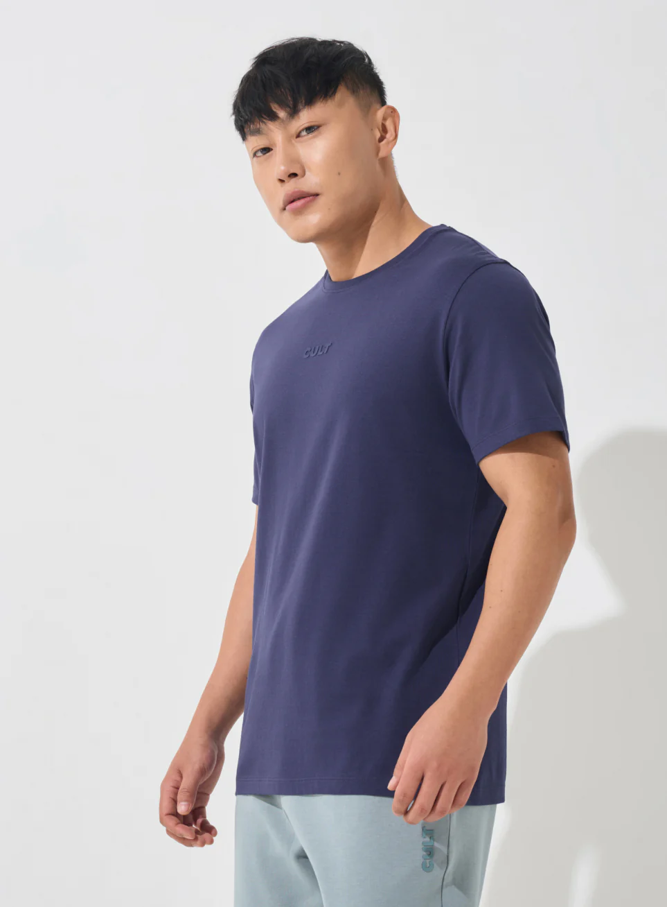 Men's Navy Soft Form Classic T-shirt - Image 5