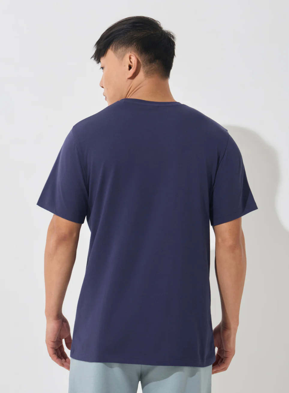 Men's Navy Soft Form Classic T-shirt - Image 6