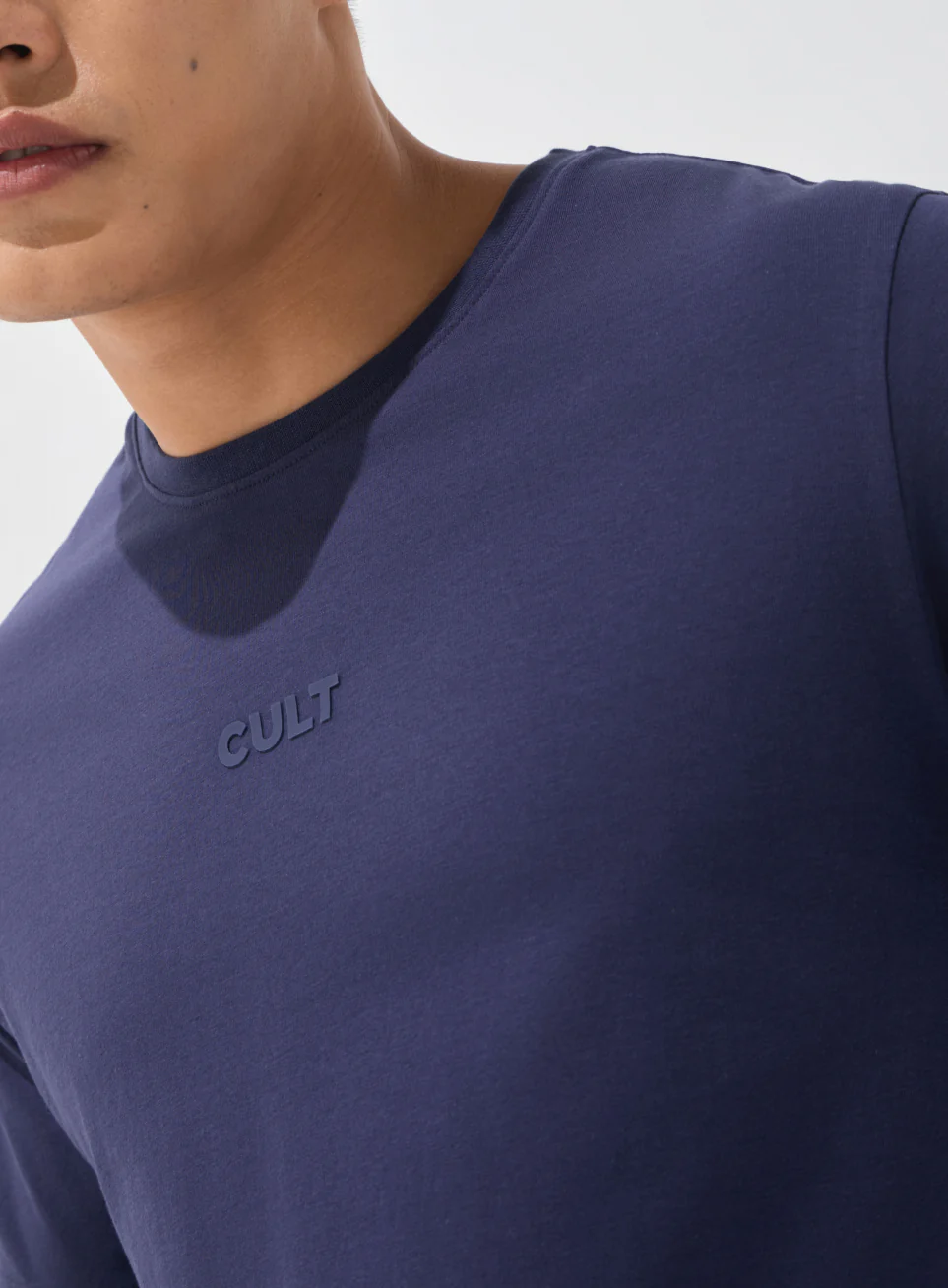 Men's Navy Soft Form Classic T-shirt - Image 7