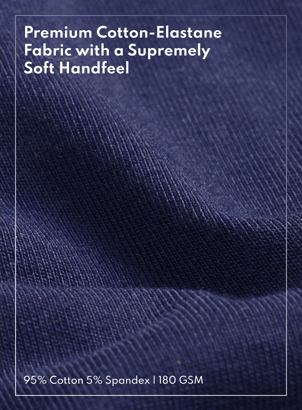 Men's Navy Soft Form Classic T-shirt - Image 8