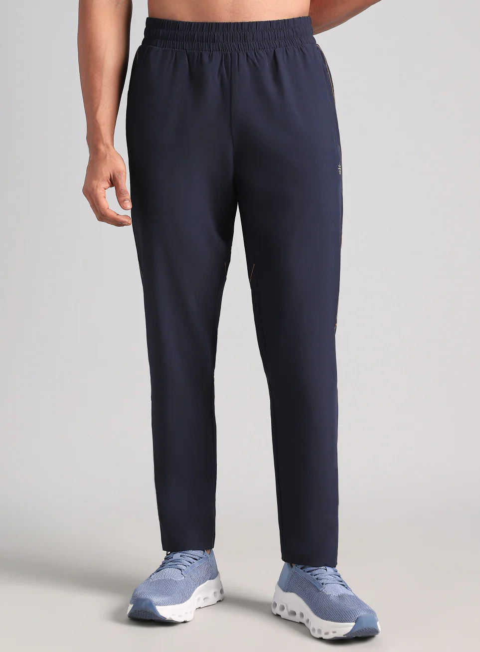 Men's Navy Speed Run Trackpants - Image 4