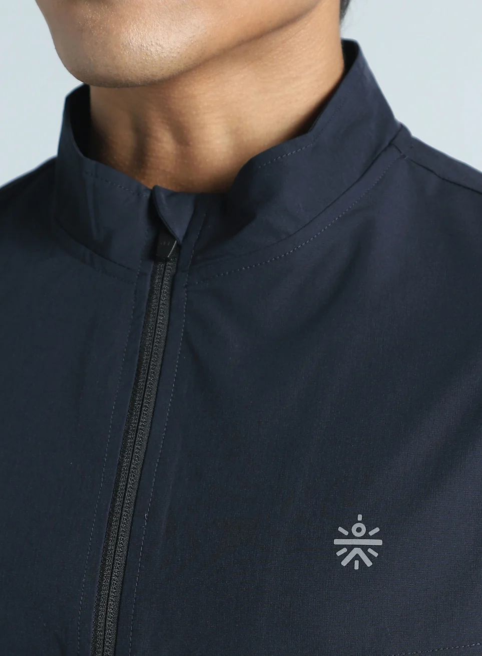 Men's Navy Train in Workout Jacket - Image 8