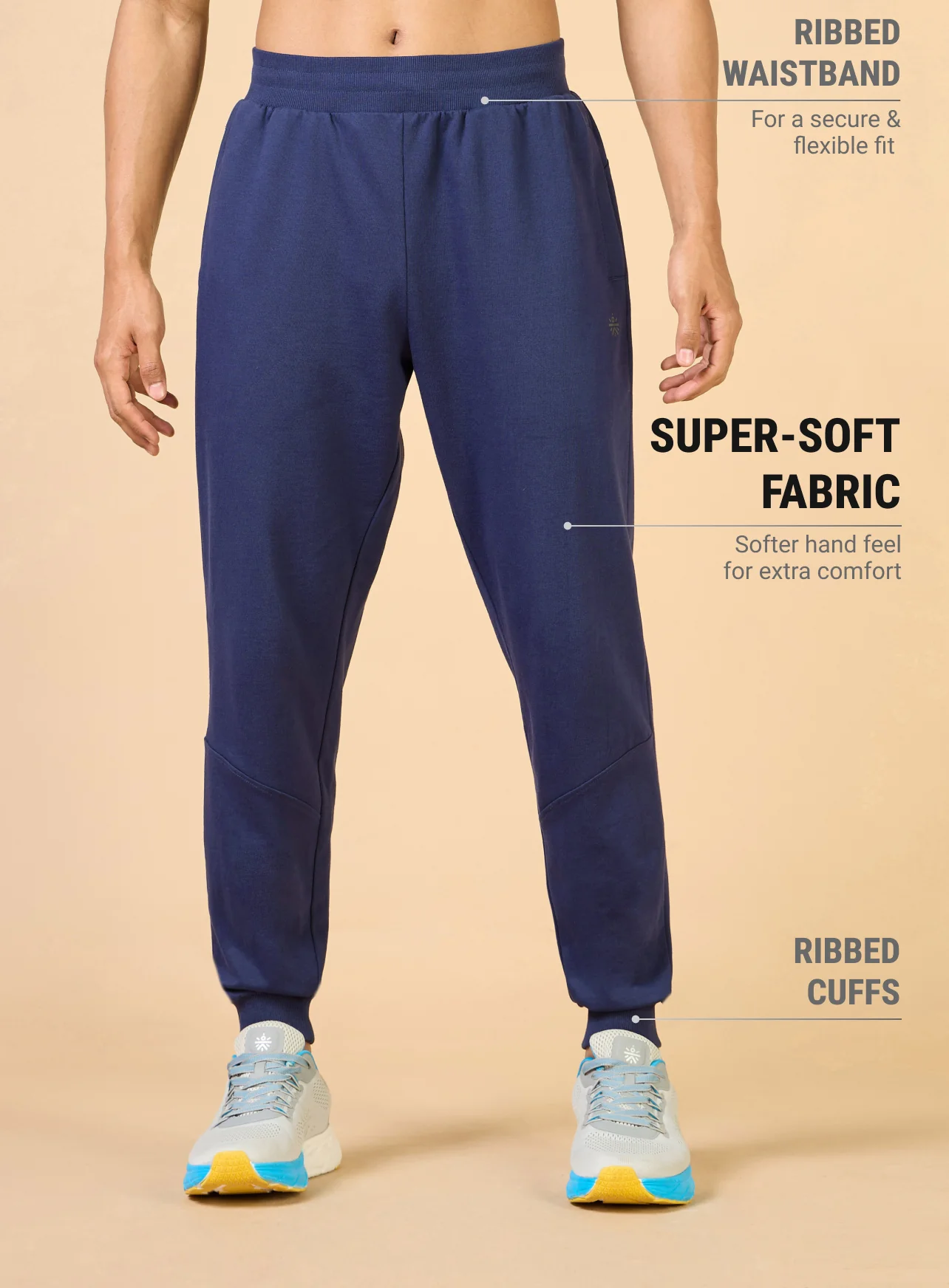 Men's Navy Training All Form Joggers - Image 4