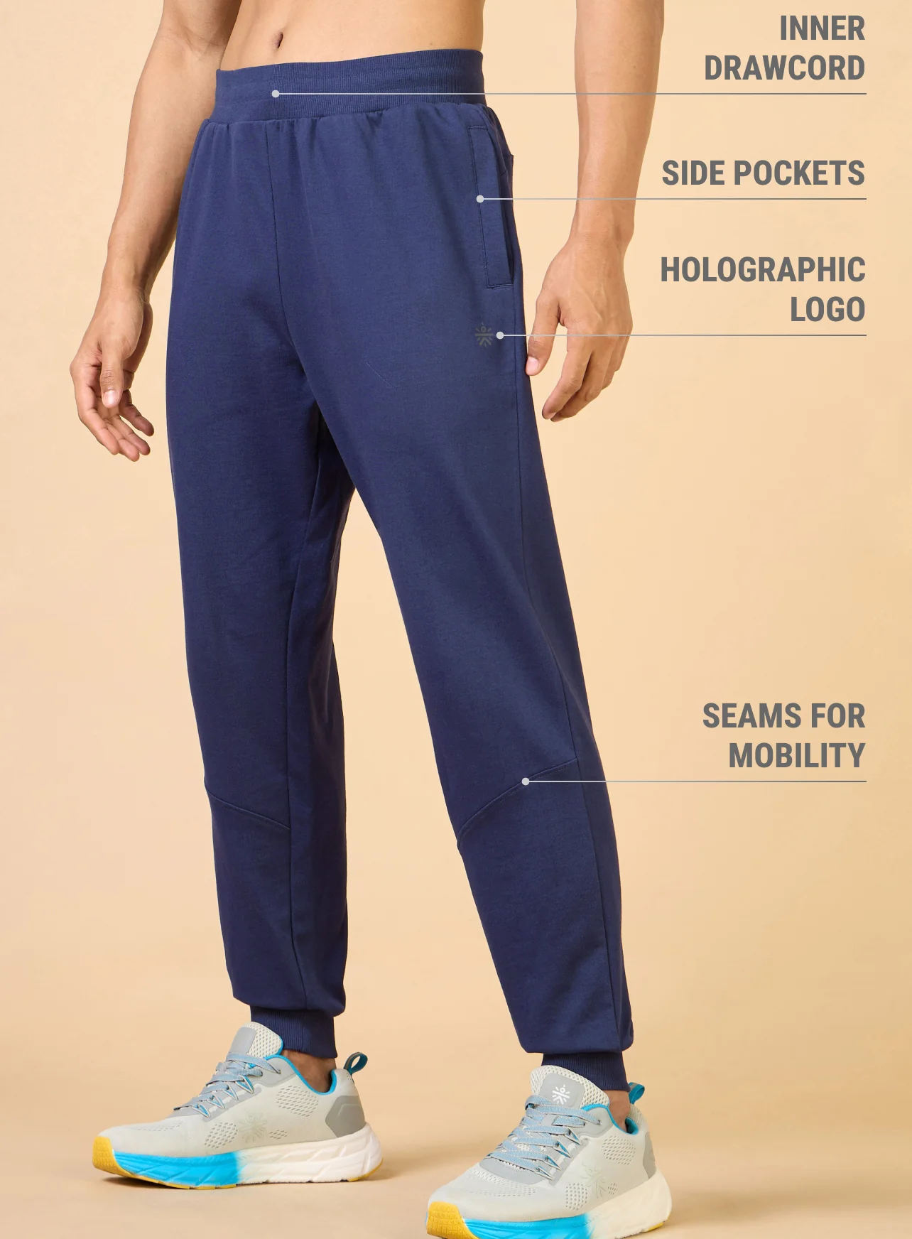 Men's Navy Training All Form Joggers - Image 5