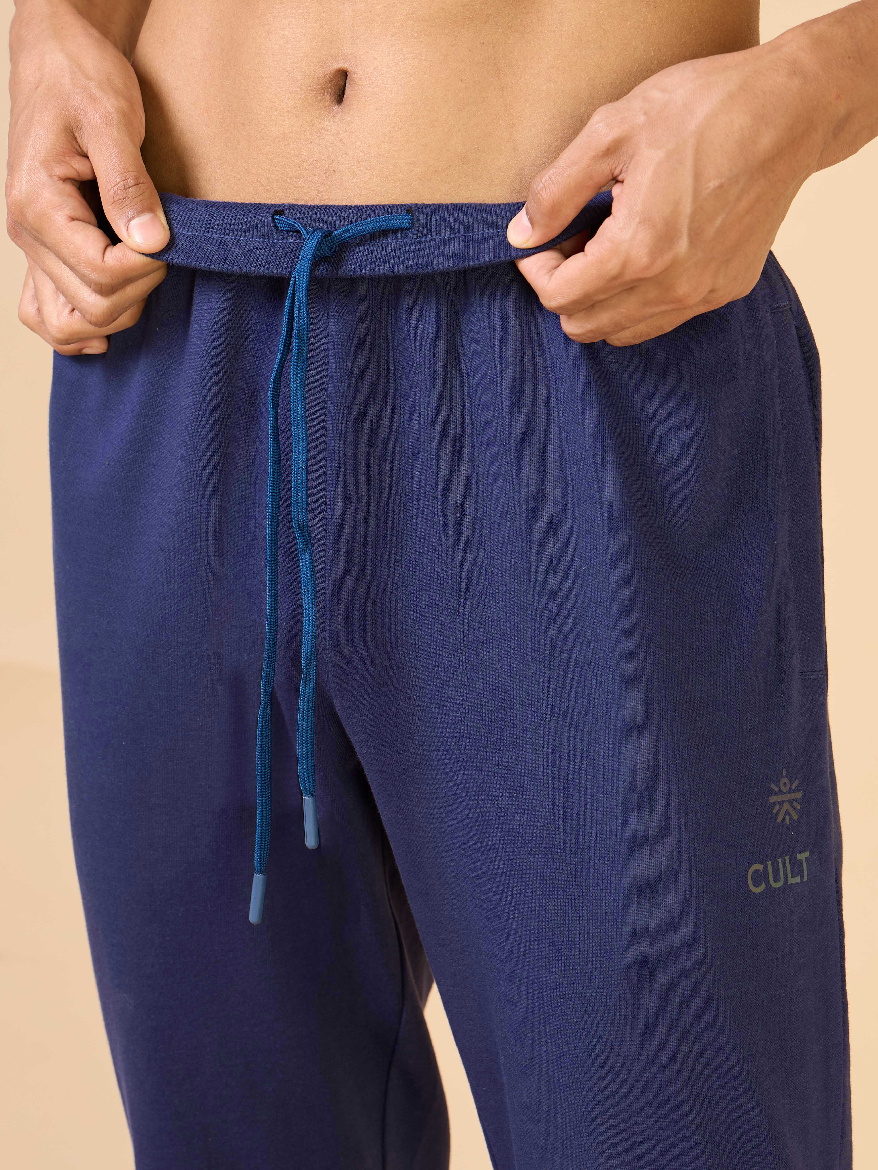 Men's Navy Training Sculpted Joggers - Image 10