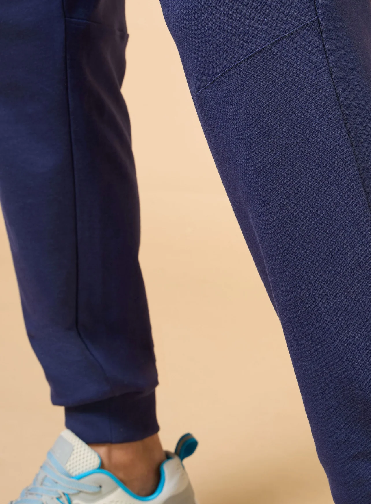Men's Navy Training Sculpted Joggers - Image 8