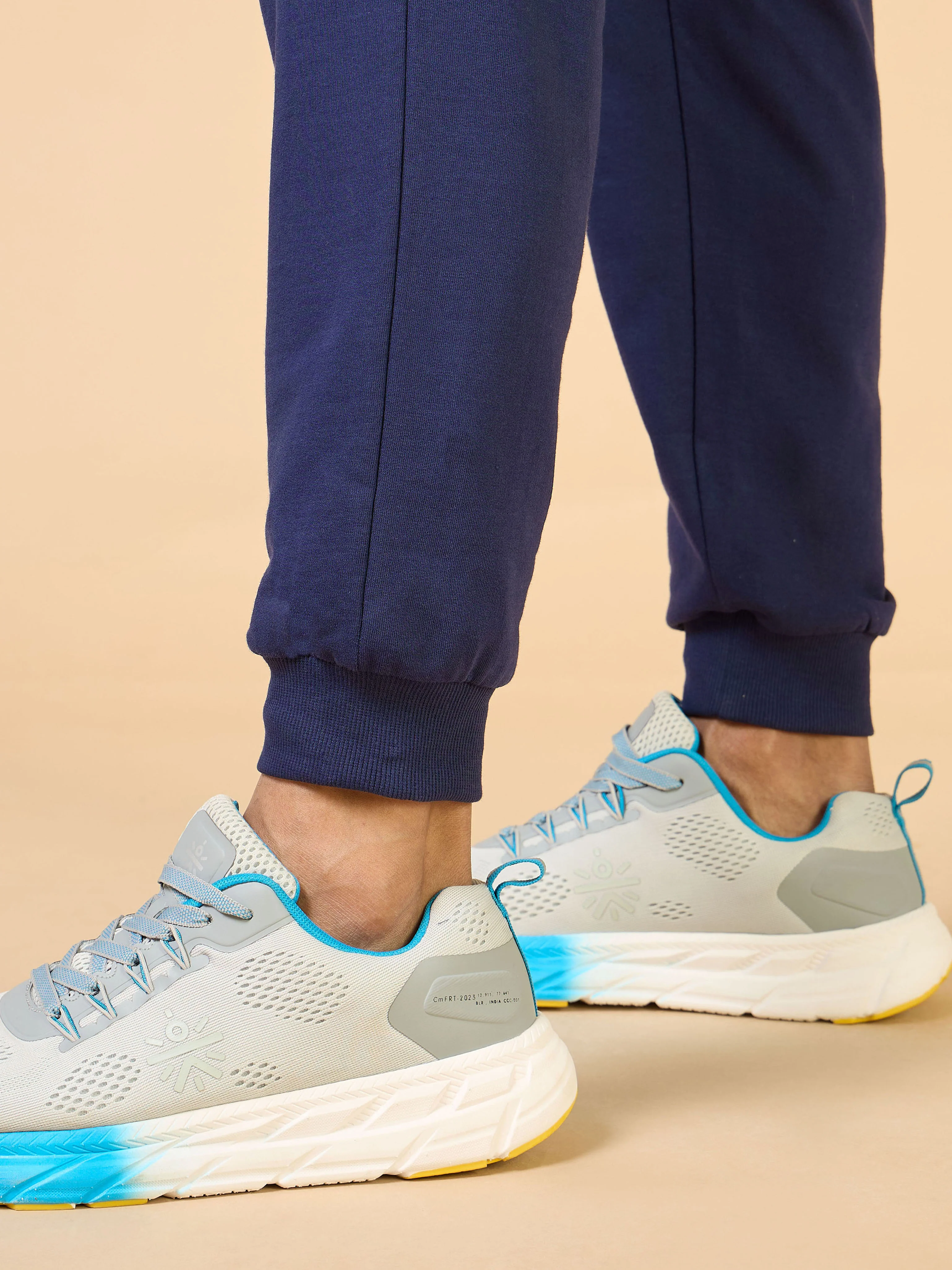 Men's Navy Training Sculpted Joggers - Image 9