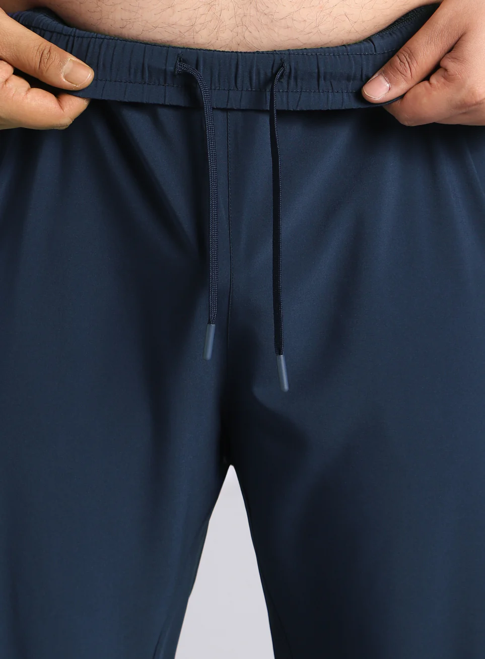 Men's Navy Ultimate Running Plus Size Trackpants - Image 10