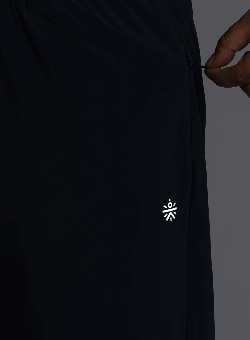 Men's Navy Ultimate Running Plus Size Trackpants - Image 8