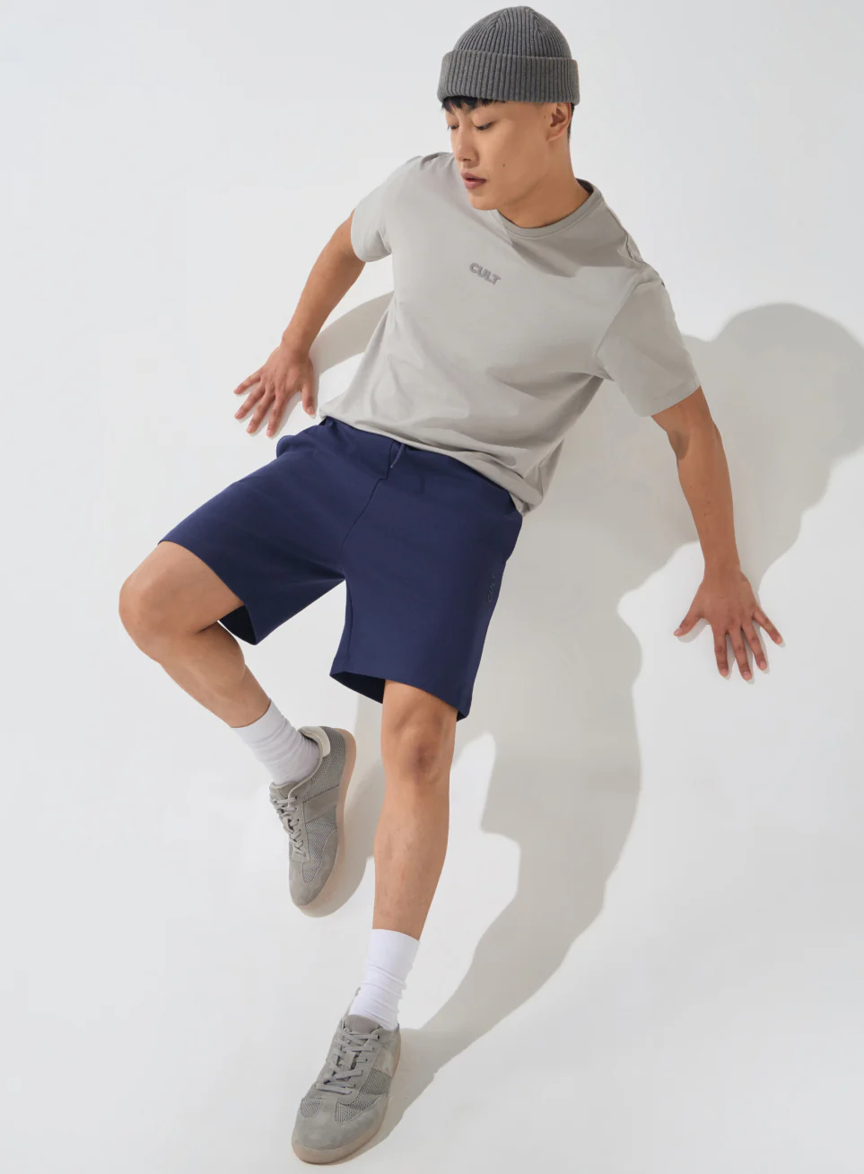 Men's Navy Ultra Luxe Classic Shorts - Image 3