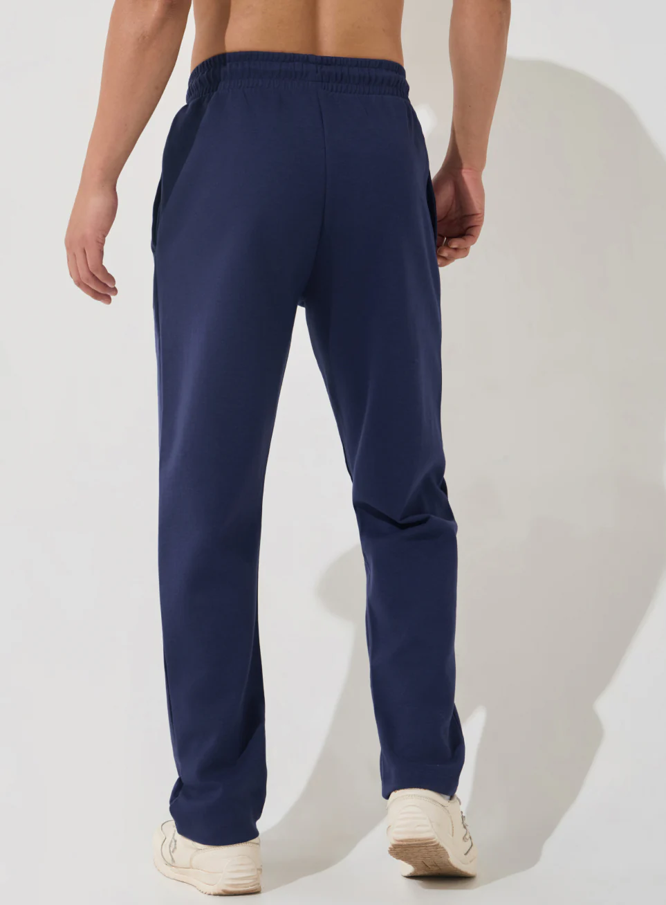 Men's Navy Ultra Luxe Classic Trackpants - Image 6