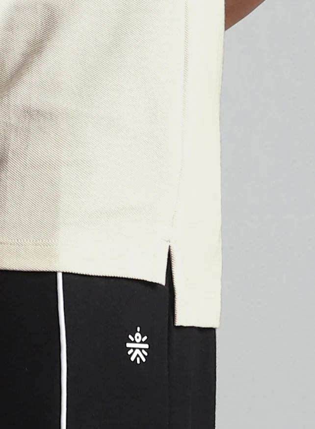 Men's Off White Athletic Club Polo T-Shirt - Image 10