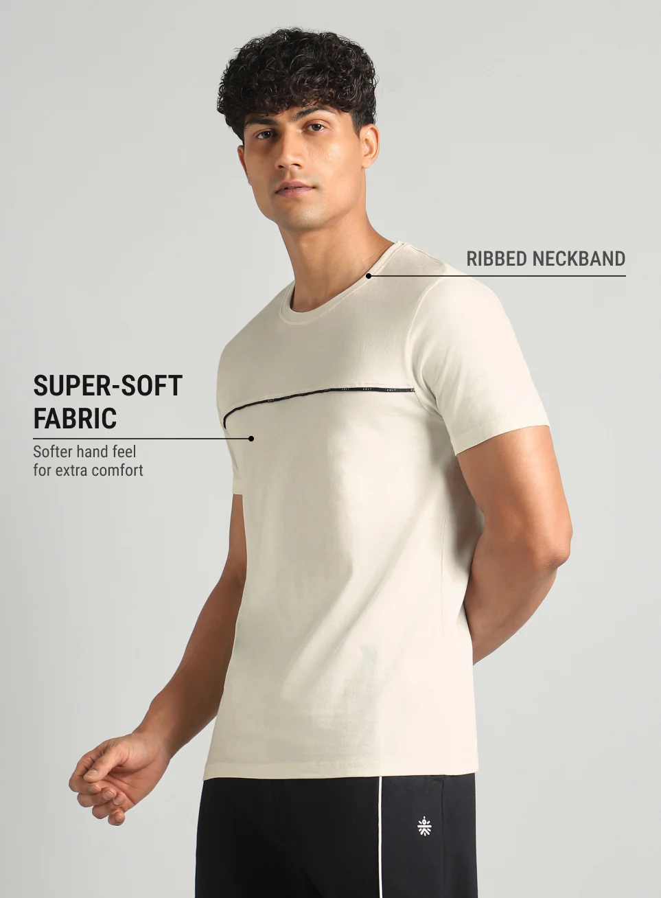 Men's Off White Cult Athlete T-shirt - Image 5