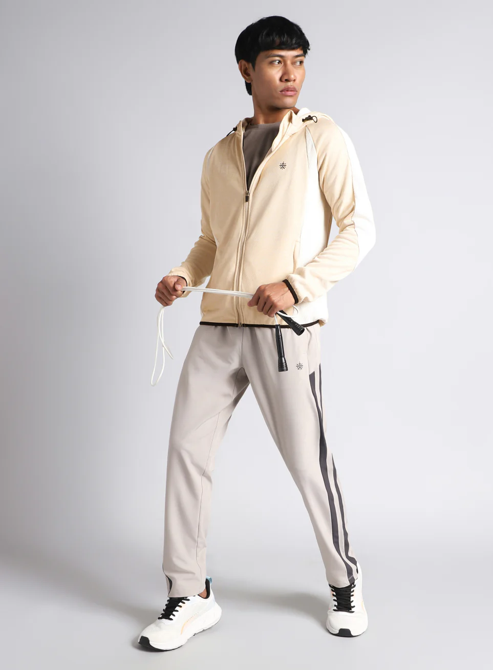Men's Off-White HIIT Training Jacket - Image 3