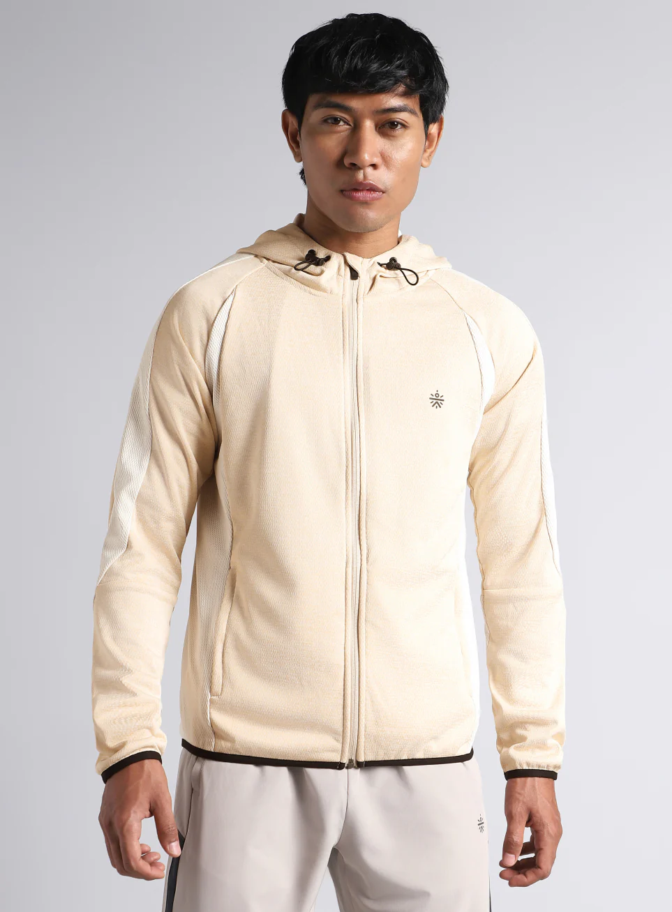 Men's Off-White HIIT Training Jacket - Image 4