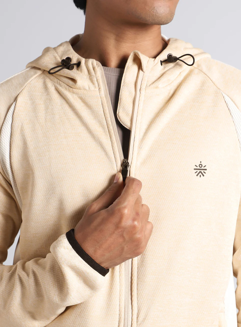 Men's Off-White HIIT Training Jacket - Image 8