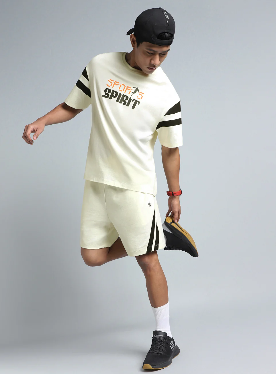 Men's Off White Move Easy Shorts - Image 3