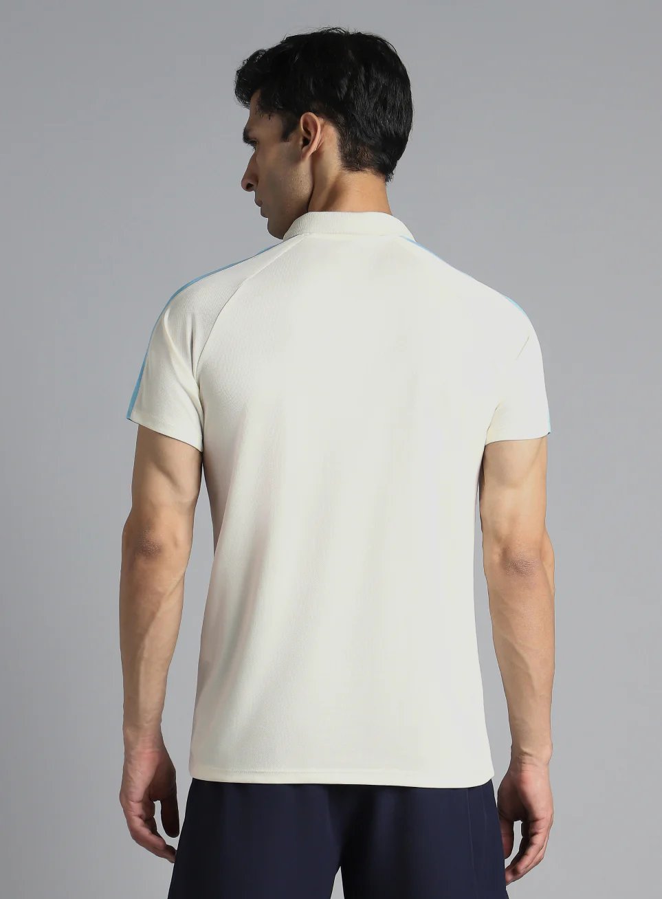 Men's Off White Performance Essential Polo T-shirt - Image 6