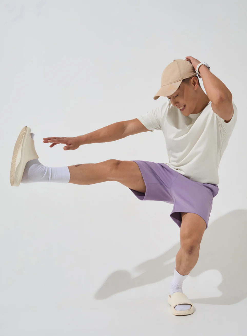 Men's Off-White Soft Form Classic T-shirt - Image 3