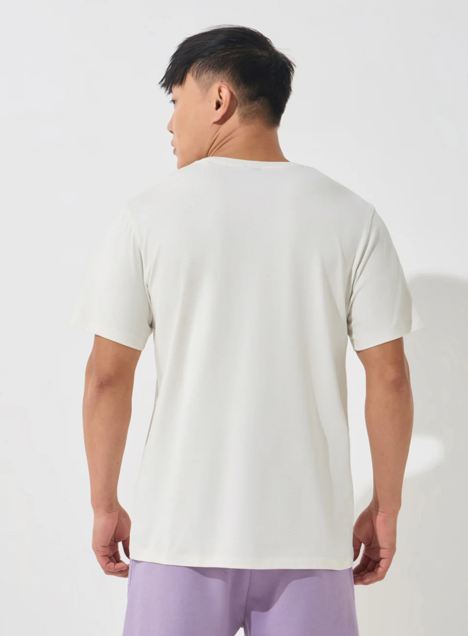 Men's Off-White Soft Form Classic T-shirt - Image 6