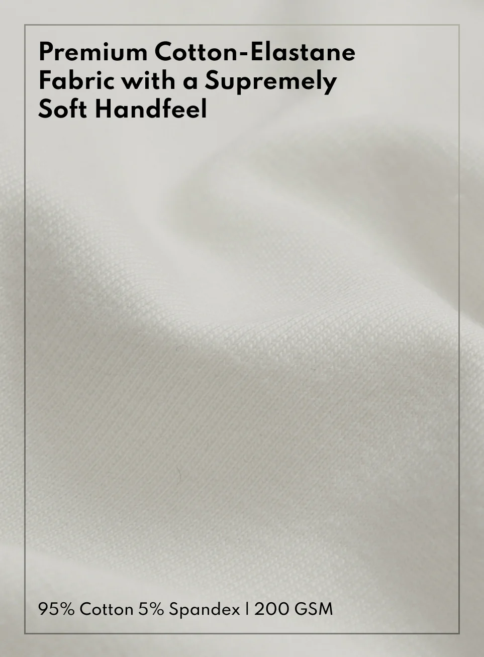 Men's Off-White Soft Form Oversized T-shirt - Image 8