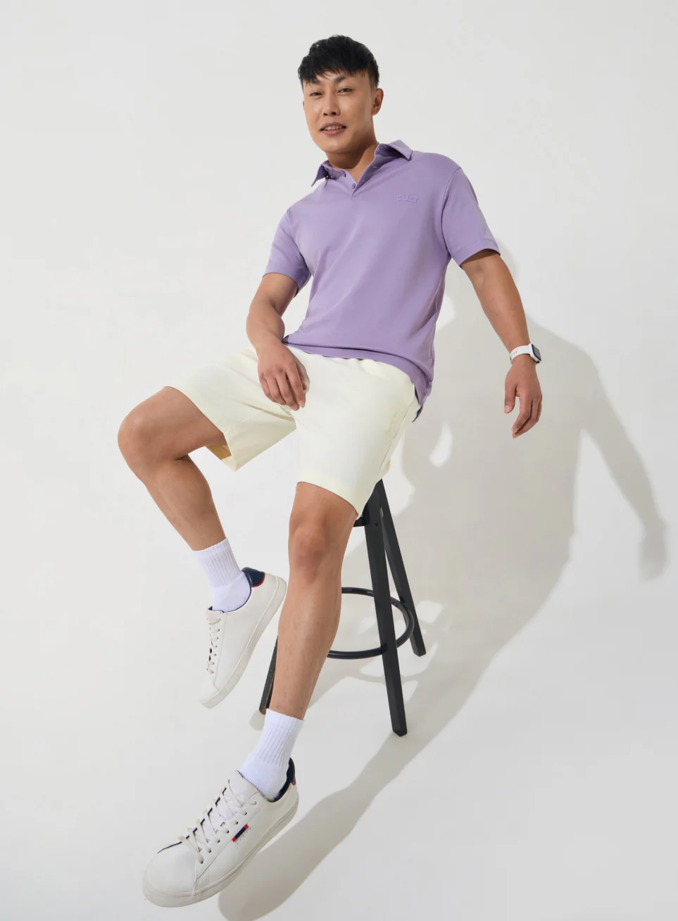 Men's Off-White Ultra Luxe Classic Shorts - Image 3