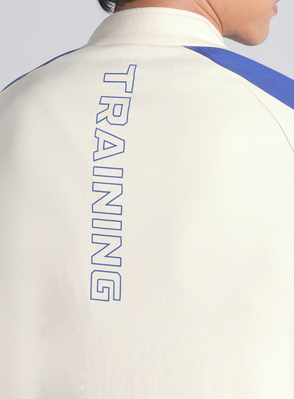Men's Off White Workout Essential Mid Layer Jacket - Image 11