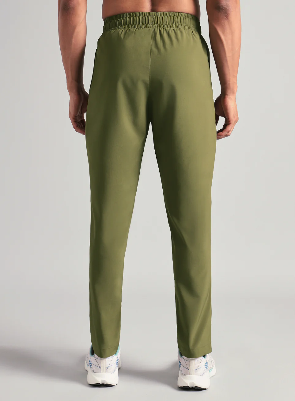 Men's Olive Core Sculpt Trackpants - Image 6