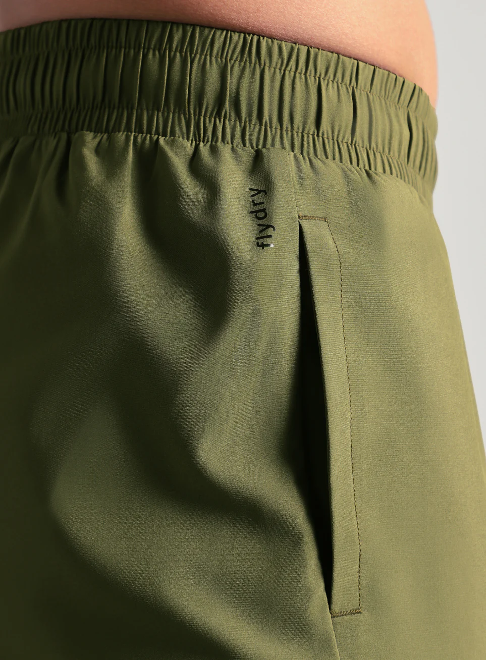 Men's Olive Core Sculpt Trackpants - Image 8