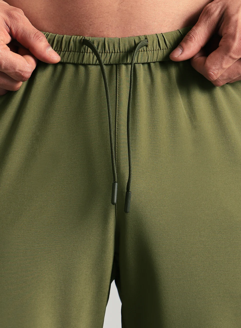 Men's Olive Core Sculpt Trackpants - Image 9