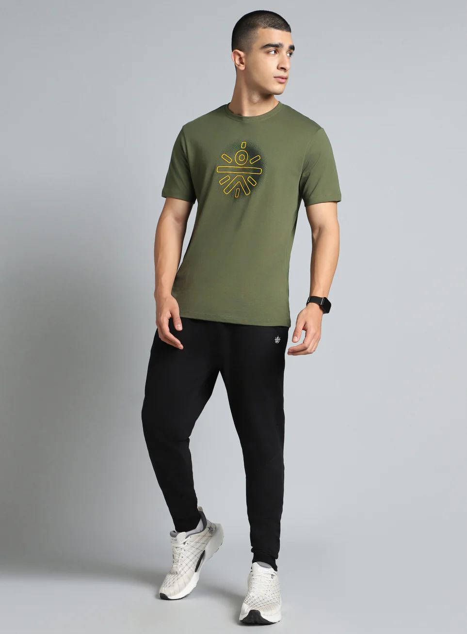 Men's Olive Cult Brand Carrier Graphic T-shirt - Image 2