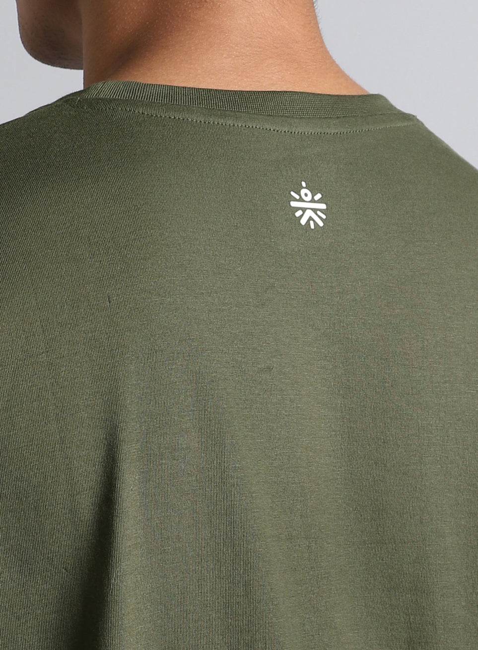 Men's Olive Cult Branding Graphic T-shirt - Image 8