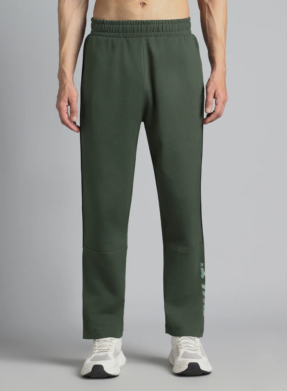 Men's Olive Dance Brand Carrier Trackpants - Image 4