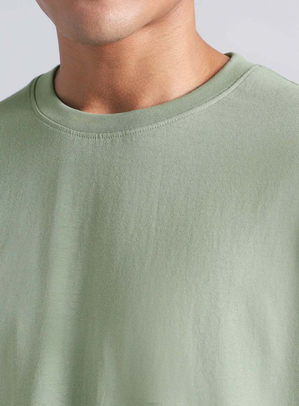 Men's Olive Oversized Graphic T-shirt - Image 7