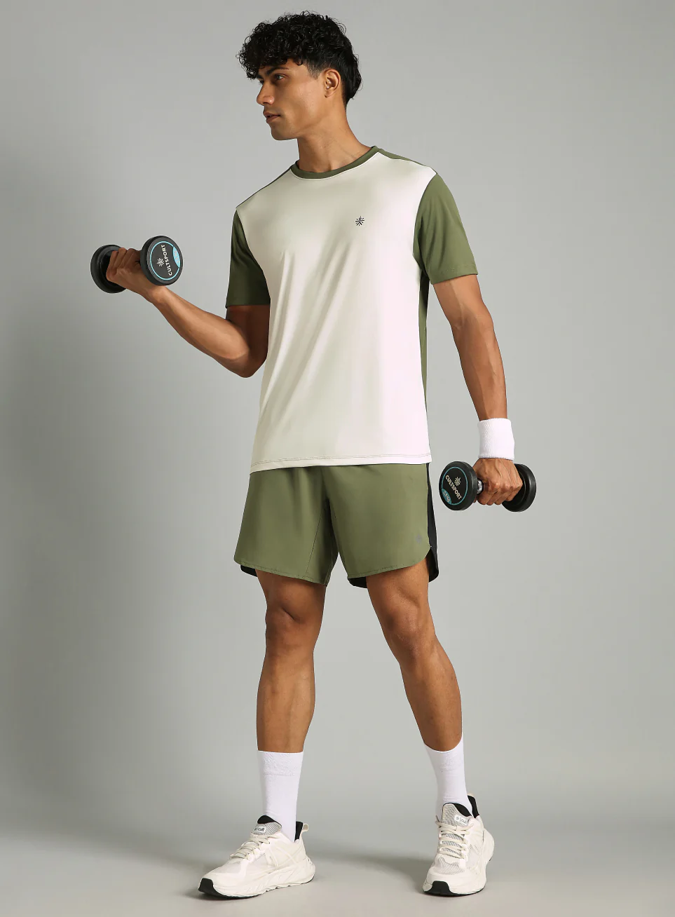 Men's Olive Play Big FLY-DRY™T-shirt - Image 3