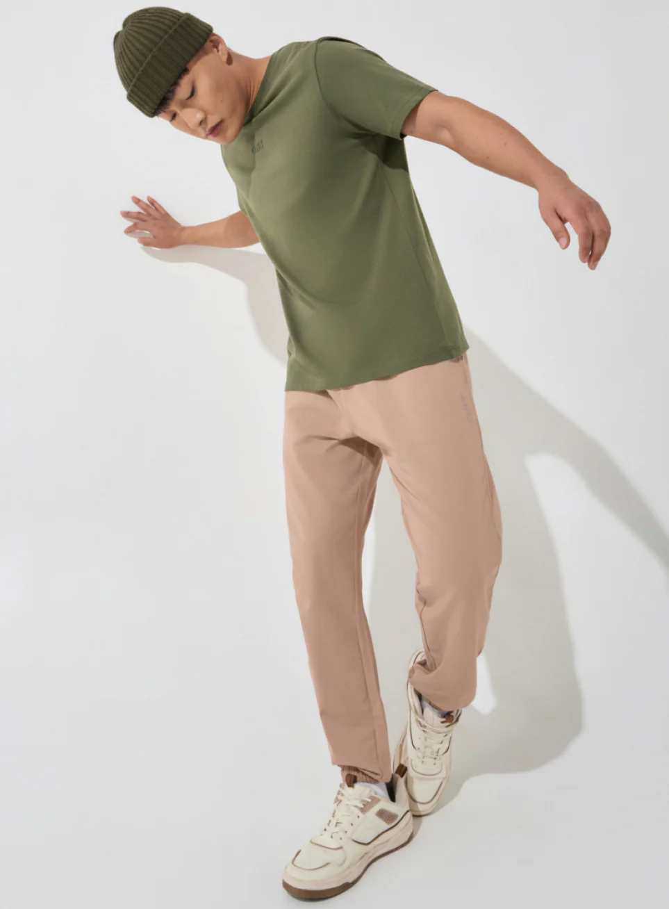 Men's Olive Soft Form Classic T-shirt - Image 3