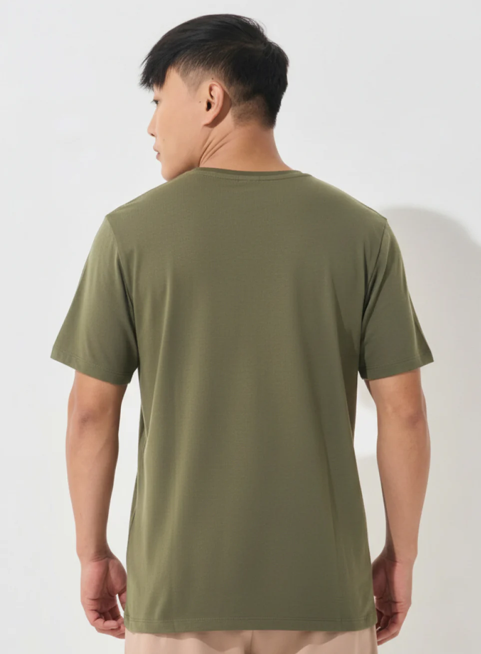 Men's Olive Soft Form Classic T-shirt - Image 6