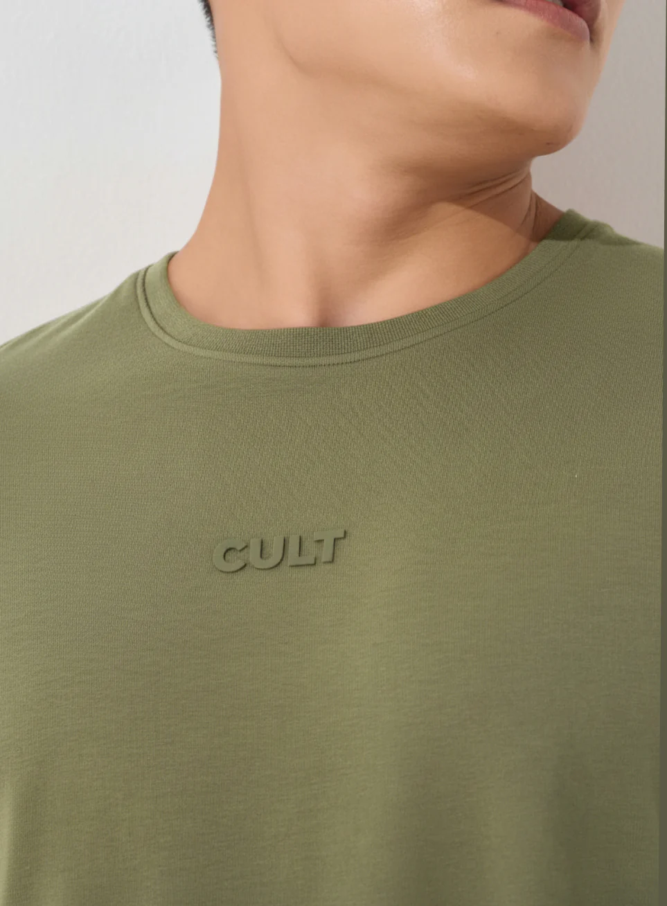 Men's Olive Soft Form Classic T-shirt - Image 7